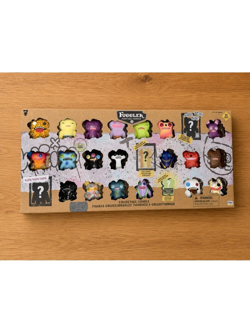 Fuggler Funny Ugly Monster Collectible Figures Set - NEW
